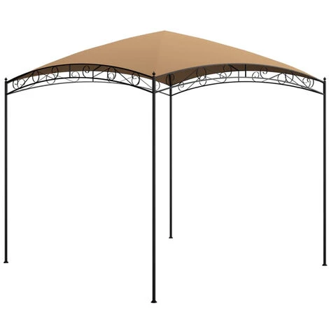 ASUPERMALL Belvedere 3x3x2,65 M Taupe 180 G/m² 4 ASUPERMALL Belvedere 3x3x2,65 M Taupe 180 G/m² – Image 2