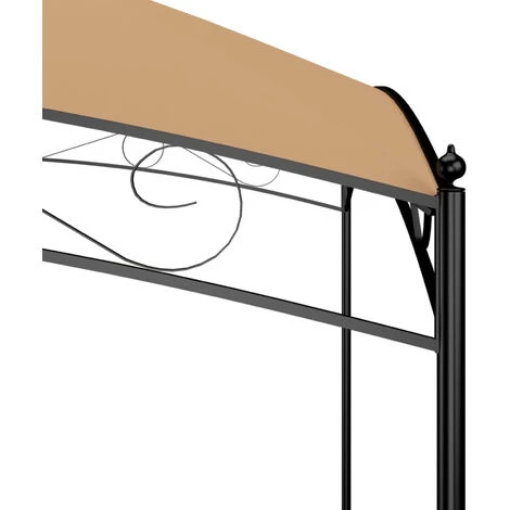 ASUPERMALL Belvedere 3x3x2,65 M Taupe 180 G/m² 5 ASUPERMALL Belvedere 3x3x2,65 M Taupe 180 G/m² – Image 3