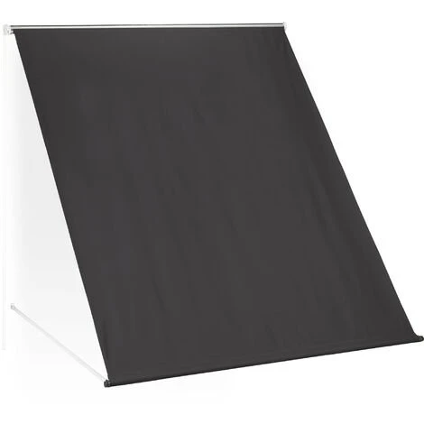 Relaxdays Auvent Rétractable, Occultant, Pour Fenêtres, Protection Contre Rayons UV, Avec Câble Tailles, Anthracite 4 Relaxdays Auvent Rétractable, Occultant, Pour Fenêtres, Protection Contre Rayons UV, Avec Câble Tailles, Anthracite – Image 2