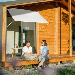 Relaxdays Auvent Rétractable, Occultant, Pour Fenêtres Protection Contre Rayons UV, Avec Câble Tailles, 120x150 Cm Beige 9 Relaxdays Auvent Rétractable, Occultant, Pour Fenêtres Protection Contre Rayons UV, Avec Câble Tailles, 120x150 Cm Beige -Pergola Soldes 31824961 3