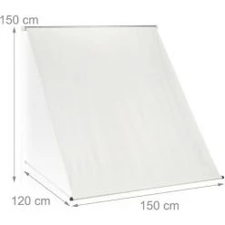 Relaxdays Auvent Rétractable, Occultant, Pour Fenêtres Protection Contre Rayons UV, Avec Câble Tailles, 120x150 Cm Beige 11 Relaxdays Auvent Rétractable, Occultant, Pour Fenêtres Protection Contre Rayons UV, Avec Câble Tailles, 120x150 Cm Beige -Pergola Soldes 31824961 5