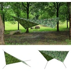 BARES Tarp Ultra Léger Bâche De Camping Anti-Pluie Tapis De Sol Parasol Couverture Abri De Plage Auvent Imperméable Pour Tente Hamac Randonnée Pique-Nique -Pergola Soldes 31974578 4