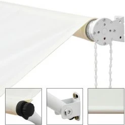 Auvent De Fenêtre Store Abri De Soleil Balcon Jardin Beige 3,0 X 1,2 M ML-Design -Pergola Soldes 32088775 3