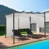 IDMARKET Pergola édition Spéciale Toit Rétractable 3x4 M Et 4 Stores écrue - Ecru 1 IDMARKET Pergola édition Spéciale Toit Rétractable 3x4 M Et 4 Stores écrue - Ecru -Pergola Soldes 32614163 1