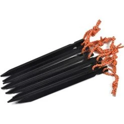 AIDUCHO Piquets Tente, 18cm Sardines Piquet De Tente Camping, Piquet De Fixation Pour Bache, Camping, Randonnée, Voyage -10pcs -Pergola Soldes 32752030 3