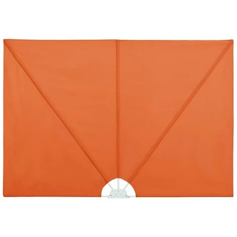TRUE DEAL Auvent Latéral Pliable De Terrasse Terre Cuite 300 X 200 Cm 4 TRUE DEAL Auvent Latéral Pliable De Terrasse Terre Cuite 300 X 200 Cm – Image 2