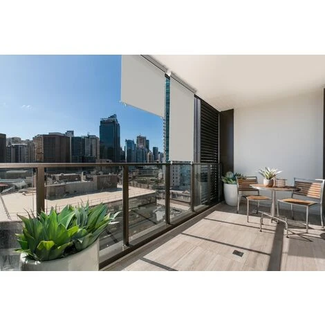 SmartSun Store Vertical 1,4x2,5m Gris Pierre. Auvent Vertical Pour Fenêtre, Balcon, Magasin 5 SmartSun Store Vertical 1,4x2,5m Gris Pierre. Auvent Vertical Pour Fenêtre, Balcon, Magasin – Image 3