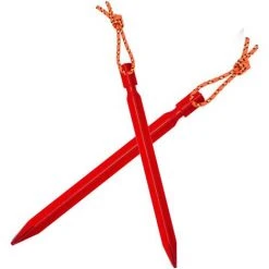 BETTERLIFE Lot De 10 Clous De Sol Pour Tente, Avec Corde Coupe-Vent, Extracteur De Clous, Marteau En Plastique, Boucle à Double œil, Pour La Tente De Camping En Plein Air, Les Auvents, La Randonnée.（Argent） -Pergola Soldes 33190499 2