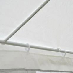 MH Tonnelle Tente De Réception Avec Moustiquaires Party Blanc -Pergola Soldes 33195543 5