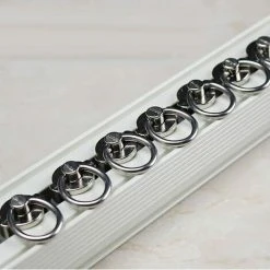 BETTERLIFE 10 Pièces Rouleaux De Rail Planeur De Voie De Rideau Plastique Twin à Roulettes En Alliage D'aluminium -Pergola Soldes 33230355 5