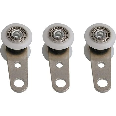 ILoveMilan Lot De 10 Roulettes Pour Baies Vitrées Ou Portes Coulissantes - En Métal Et En Plastique - 4, 5 X 1, 9 Cm 4 ILoveMilan Lot De 10 Roulettes Pour Baies Vitrées Ou Portes Coulissantes - En Métal Et En Plastique - 4, 5 X 1, 9 Cm – Image 2