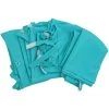 Jeu De 4 Parois Latérales Pour Pergola HHG-927, Parois Latérales De Remplacement 3x3m Polyester ~ Turquoise -Pergola Soldes 33435829 1