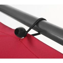 Couverture Pour Pergola HHG-338, Couverture De Remplacement Pour Auvent, 4x4m Polyester ~ Bordeaux -Pergola Soldes 33435839 5