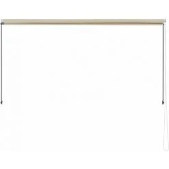 HELLOSHOP26 Brise-soleil Pare-soleil Auvent Pour Fixer Au Mur Rétractable Armature En Acier 250 X 120 Cm Beige - Beige 9 HELLOSHOP26 Brise-soleil Pare-soleil Auvent Pour Fixer Au Mur Rétractable Armature En Acier 250 X 120 Cm Beige - Beige -Pergola Soldes 33495513 4