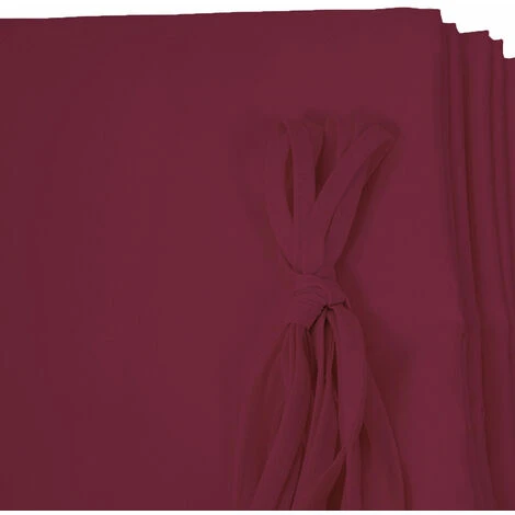 HHG Toile De Rechange Pour Toit De Pergola Baia 4x4m ~ Bordeaux 6 HHG Toile De Rechange Pour Toit De Pergola Baia 4x4m ~ Bordeaux – Image 4