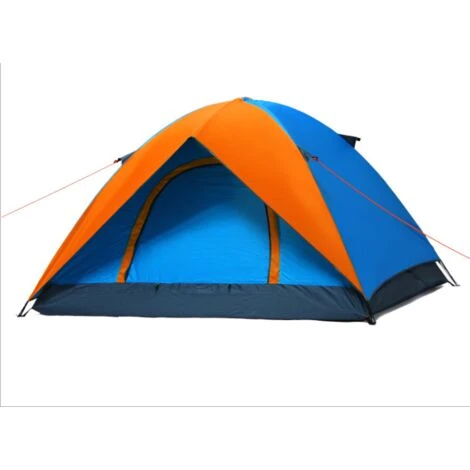 ILoveMilan Tente De Camping Ultra-Légère Pour 2-3 Personnes Facile à Installer Avec Sac De Transport Respirant & Imperméable & Anti-Insectes & Ventilée Tentes Pour Pique-Nique, Randonnée, Camping, Bleu Orange 4 ILoveMilan Tente De Camping Ultra-Légère Pour 2-3 Personnes Facile à Installer Avec Sac De Transport Respirant & Imperméable & Anti-Insectes & Ventilée Tentes Pour Pique-Nique, Randonnée, Camping, Bleu Orange – Image 2