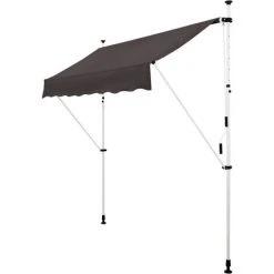 Strattore Auvent Rétractable / Manuel 250 X 120 Cm – Anthracite -Pergola Soldes 34038230 4