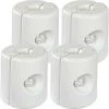 INSTENT® Set De 4 Pieds Pour Tonnelle Avec Diamètre Rond 20-40mm, à Remplir à L'eau Ou Au Sable, Pour Pavillons, Gazebo, Chapiteaux, Tente De Jardin, 22 X 22 X 25 Cm, Couleur Blanc 2 INSTENT® Set De 4 Pieds Pour Tonnelle Avec Diamètre Rond 20-40mm, à Remplir à L'eau Ou Au Sable, Pour Pavillons, Gazebo, Chapiteaux, Tente De Jardin, 22 X 22 X 25 Cm, Couleur Blanc -Pergola Soldes 34045422 1
