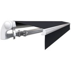 SUNNY INCH ® Store Banne Manuel Monobloc Pour Terrasse - Gris Anthracite - Longueur 2.5 M Et Largeur 2 M - Gris Anthracite 11 SUNNY INCH ® Store Banne Manuel Monobloc Pour Terrasse - Gris Anthracite - Longueur 2.5 M Et Largeur 2 M - Gris Anthracite -Pergola Soldes 3409752 5