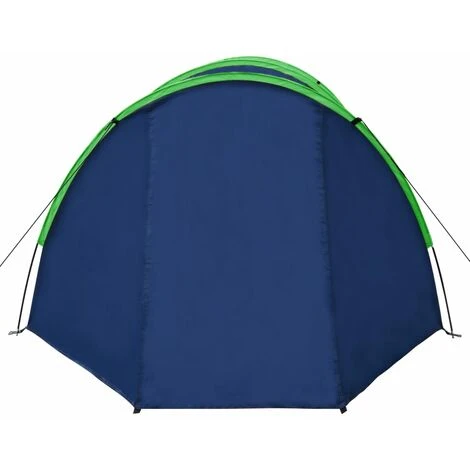 TRUE DEAL Tente De Camping Pour 4 Personnes Bleu Marine/vert 6 TRUE DEAL Tente De Camping Pour 4 Personnes Bleu Marine/vert – Image 4