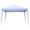 TALKEACH Tente Pliante à Angle Droit étanche Pratique De 3 X 3 M - Blanc -Pergola Soldes 34197029 1