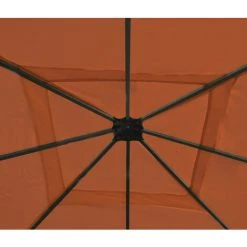 HHG Toit De Remplacement Pour Toit Pergola Pavillon Cadiz 4x4m ~ Terracotta Brun -Pergola Soldes 34585094 4