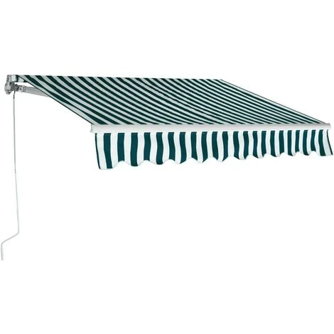 COSTWAY Store Banne De Balcon Rétractable 2,5 X 2M Avec Tissu Résistant Aux UV Et à L'Eau,Cadre En Aluminium Pour Terrasse Rayures Bleues 3 COSTWAY Store Banne De Balcon Rétractable 2,5 X 2M Avec Tissu Résistant Aux UV Et à L'Eau,Cadre En Aluminium Pour Terrasse Rayures Bleues