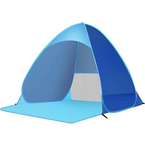 Kueatily Tente Escamotable , Tente De Camping De Plage, Tente Pliable Extérieure Légère Et Imperméable Aux UV Comme Protection Solaire Pour Les Enfants, La Famille Et Le Chien Sur La Plage Du Jardin 3 Kueatily Tente Escamotable , Tente De Camping De Plage, Tente Pliable Extérieure Légère Et Imperméable Aux UV Comme Protection Solaire Pour Les Enfants, La Famille Et Le Chien Sur La Plage Du Jardin