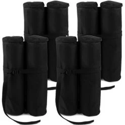 DEUBA Sacs De Lestage Pour Tonnelle Et Pavillon - 4 X 2 Sacs à Remplir - 60 Kg Max - Jardin - Tente De Réception -Pergola Soldes 35400074 4