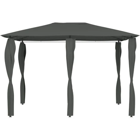 ASUPERMALL Belvedere Avec Paroi Laterale 3x4x2,6 M Anthracite 160 G/m² 5 ASUPERMALL Belvedere Avec Paroi Laterale 3x4x2,6 M Anthracite 160 G/m² – Image 3