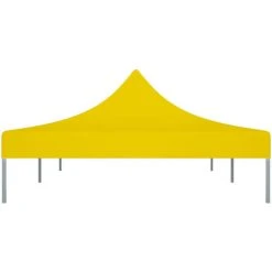 ASUPERMALL Toit De Tente De Reception 6x3 M Jaune 270 G/m² 10 ASUPERMALL Toit De Tente De Reception 6x3 M Jaune 270 G/m² -Pergola Soldes 35499856 4