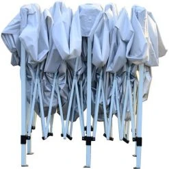 Outsunny Tonnelle Barnum Pliant Style Colonial 5,91L X 2,97l X 2,55H M 6 Moustiquaires + Sac De Transport Blanc Et Noir 11 Outsunny Tonnelle Barnum Pliant Style Colonial 5,91L X 2,97l X 2,55H M 6 Moustiquaires + Sac De Transport Blanc Et Noir -Pergola Soldes 3561840 5