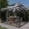 VidaXL Tonnelle Avec Moustiquaire Et Lumières LED 3x3x2,73m Anthracite - Anthracite 2 VidaXL Tonnelle Avec Moustiquaire Et Lumières LED 3x3x2,73m Anthracite - Anthracite -Pergola Soldes 35814018 1