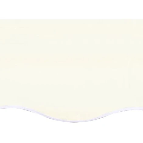 VidaXL Tissu De Remplacement Pour Auvent Crème 6x3,5 M - Gris 7 VidaXL Tissu De Remplacement Pour Auvent Crème 6x3,5 M - Gris – Image 5