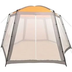 VidaXL Tente De Piscine Tissu 500x433x250 Cm Gris -Pergola Soldes 35848264 2