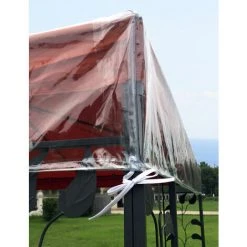 Quick-Star Gazebo Housse De Protection Pour Pavillon 2 X 3 M Protection étanche Et Transparente Contre Les Intempéries -Pergola Soldes 35911932 3