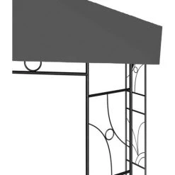 VidaXL Belvédère 4x3x2,7 M Anthracite 160 G/m² - Anthracite -Pergola Soldes 36219256 4