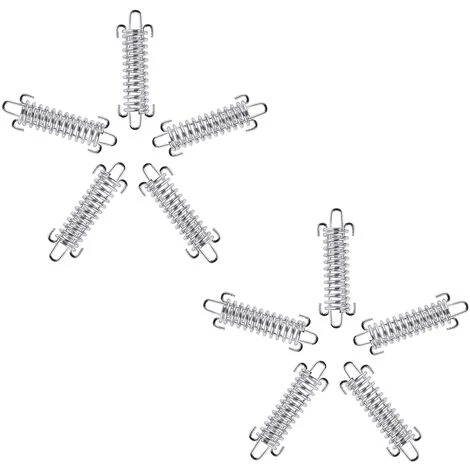 TRIOMPHE 10 Pièces Boucle à Ressort De Tente,Fermoir à Ressort En Acier Inoxydable, Kit De Fixation De Voile Solaire,Fixations D'ombrage De Voile, Utilisé Pour Les Accessoires De Camping En Plein Air 3 TRIOMPHE 10 Pièces Boucle à Ressort De Tente,Fermoir à Ressort En Acier Inoxydable, Kit De Fixation De Voile Solaire,Fixations D'ombrage De Voile, Utilisé Pour Les Accessoires De Camping En Plein Air