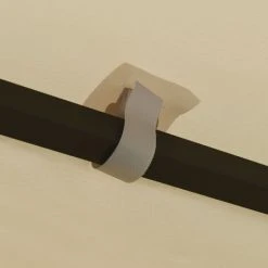 ASUPERMALL Tonnelle Avec Guirlande Lumineuse 3x3 M Creme -Pergola Soldes 36746671 5