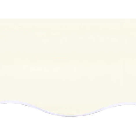 ASUPERMALL Tissu De Remplacement Pour Auvent Creme 6x3,5 M 7 ASUPERMALL Tissu De Remplacement Pour Auvent Creme 6x3,5 M – Image 5