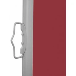 ASUPERMALL Auvent Lateral Retractable De Patio 170x1200 Cm Rouge -Pergola Soldes 36747172 5