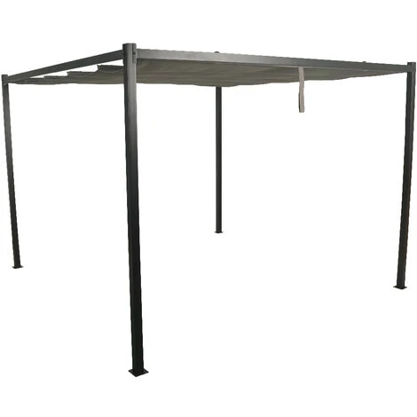 Pergola Athene SenS-Line - 3 X 3 M - Anthracite 3 Pergola Athene SenS-Line - 3 X 3 M - Anthracite