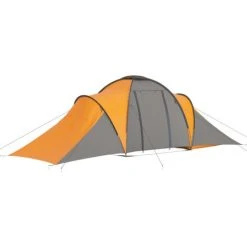 ASUPERMALL Tente De Camping 6 Personnes Gris Et Orange 11 ASUPERMALL Tente De Camping 6 Personnes Gris Et Orange -Pergola Soldes 36819190 5