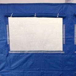 INTEROUGE Cote Bache 2 Fenetres Avec Rideau 3M - Polyester 300G/M² - Unite -Pergola Soldes 37154641 4