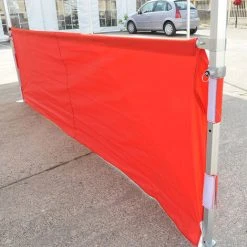 INTEROUGE Demi Rideaux 3M Pour Tente Pliante Connexion 40Mm, Bleu Fonce -Pergola Soldes 37235787 3