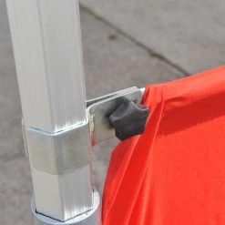 INTEROUGE Demi Rideaux 3M Pour Tente Pliante Connexion 40Mm, Bleu Fonce -Pergola Soldes 37235787 4