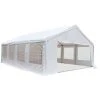 INTEROUGE TR 50mm Toit 5x8m Avec Oeillets En Inox -Pergola Soldes 37873594 1