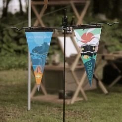 ASUPERMALL Drapeau De Camp En Plein Air Fanion Equipement De Camping Camping Tente Drapeau Decoration Triangulaire Bunting Pique-Nique Maison Fete Tente Drapeau, Type1 8 ASUPERMALL Drapeau De Camp En Plein Air Fanion Equipement De Camping Camping Tente Drapeau Decoration Triangulaire Bunting Pique-Nique Maison Fete Tente Drapeau, Type1 -Pergola Soldes 37954757 2