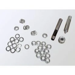 INTENT24.FR INTENT24 Kit De Réparation Pour œillets, 12mm, 20 Pièces Pour Bâche De Barnums, Tente Ou Tonnelles