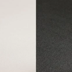 INTEROUGE Cote Bache Pleine 4.5m Polyester 300g/m² Blanc Et Noir